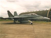 Canadian Hornet 188758 visiting 74 Sqn