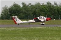 Vigilant ZH278 after a very short landing on 23