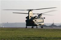 Chinook ZA679 taken from near Crash Gate 4