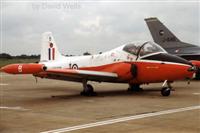 Finningley based Jet Provost on the main ramp
