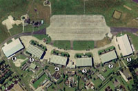 Layout of the main hangars at Wattisham