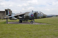 3 Sqn's preserved Harrier GR3