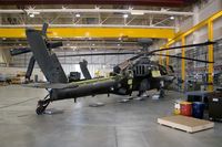 ZJ209 inside a hangar at Wattisham