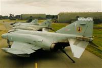 XV465 heads this line-up of Phantoms